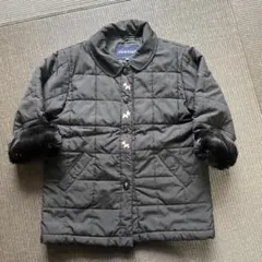 FAMILIAR 黒 キルティング コート110