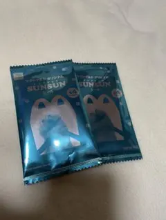マクドナルド オリジナル PUPPET SUNSUN シール 2個セット