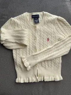 Ralph Lauren ラルフローレン アイボリー カーディガン