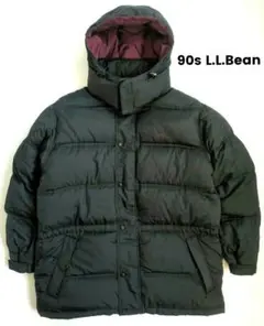 【状態◎】90s L.L.Bean グースダウンジャケット L 脱着フード付き