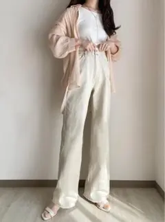 フリンジフレアパンツ[gm459]