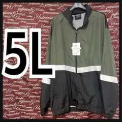 5L·胸切替撥水ジャケット新品/MC03P-506