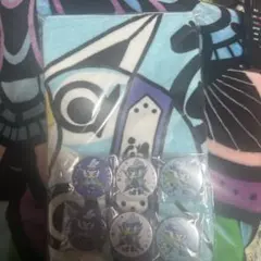 スカイピース 缶バッジ、タオルセット