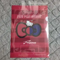 ファジアーノ岡山 ハローキティ サンリオ フェアプレーリボン クリアファイル