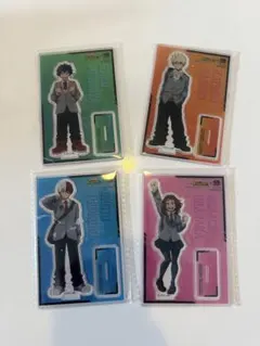 僕のヒーローアカデミア　くら寿司　アクリルスタンド4体セット