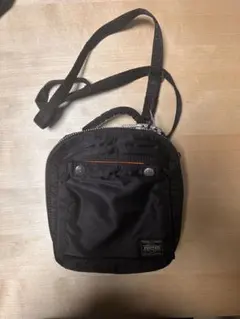 PORTER ポーター タンカー 2WAYショルダーバッグ　ナイロン 黒ブラック