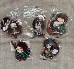 鬼滅の刃　ラバーストラップ5点セット