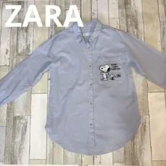 ZARA スヌーピー　シャツ　S M 160のサムネイル