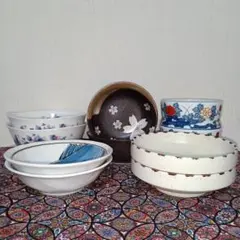 陶磁器製 小鉢 お椀セット 美濃 有田 橘吉 砥部焼 10客 未使用品