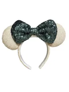 ディズニー購入品　ミッキーマウス型カチューシャ リボン