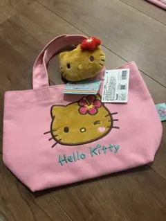 Hello Kitty ミニトートバッグ限定品キーホルダー2点セット