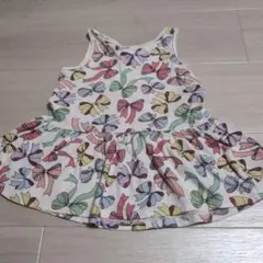 H&M　リボン柄ワンピース