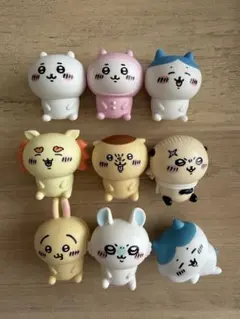 ちいかわ　フィギュア　9点セット　セリア　キャンドゥ