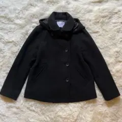 URBAN RESEARCH DOORS ショールカラー2WAYショートコート