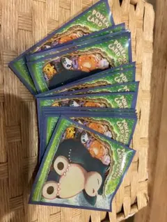 ポケモンカード デッキシールド 雨やどり カビゴン スリーブ　23枚