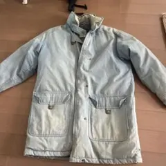 60s70s80sエディーバウアーライトブルー ダウンジャケット