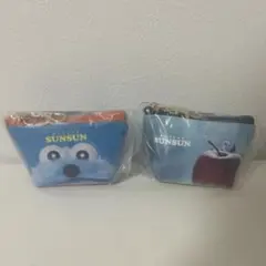 パペットスンスン 三角ミニポーチ