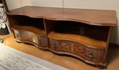 アンティーク調 テレビボード 象嵌