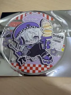 文豪ストレイドッグス ニコライ・ゴーゴリ 缶バッジ クリアカード