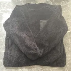 ユニクロ　フリーストレーナーブラック　M