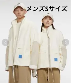 NIKE ナイキ フリースジャケット ボアジャケット Sサイズ ホワイト