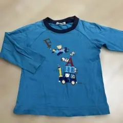 familiar 長袖カットソー 110cm 青