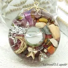 【451】オルゴナイト ドーナツ型 水中