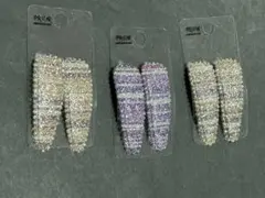 ビーズ装飾 ヘアピン 3個セット