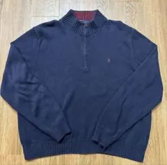 Polo Ralph Lauren ハーフジップ ニットセーター XXL