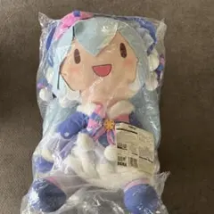 在庫1 新品雪ミク　2022 ぬいぐるみ　でか　どでかタグ付き 在庫1 新品雪ミク 2022 ぬいぐるみ でか どでかタグ付き - メルカリ