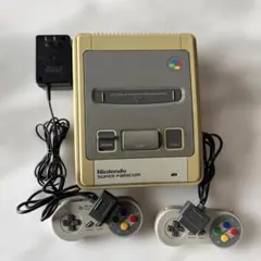 【ジャンク品】Nintendo スーパーファミコン 本体 コントローラー2個付き