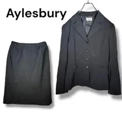 アリスバーリー　セットアップ　スカート　13 L グレー　ウール　スーツ