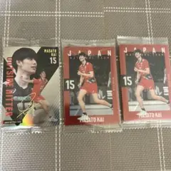 バレーボール 男子 ウエハース 甲斐 優斗