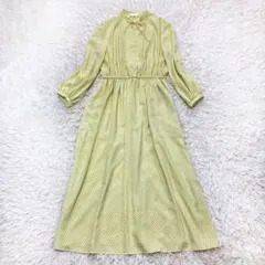 ボールジィ ジオメトリックスクエアプリント ウエストシャーリングワンピース