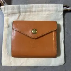 IL BISONTE 二つ折り財布 オレンジ