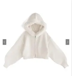 フードファーニットパーカー[an1497]