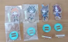 ウマ娘 プリティーダービー パドックでポーズ!アクリルスタンド 4個セット
