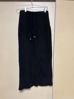 CIAOPANIC TYPY黒 タイトリブスカート スリット入り