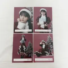 櫻坂46 村井優 生写真 4種 2023年クリスマスサンタ衣装 - メルカリ