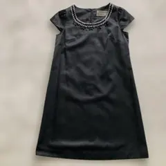 OPAQUE.CLIP ビジュー装飾 半袖ワンピースのサムネイル