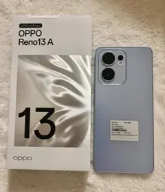 【美品】OPPO Reno 13 A アイスブルー
