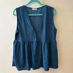 【新品未使用】DRESKIPチュニック ノースリーブ