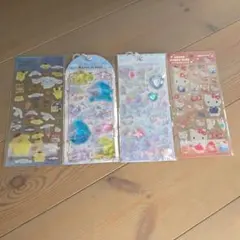 シナモロール キラキララインストーンシール　キティキャンディシール　ポムポム