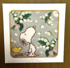 フェイラー スヌーピー 阪急 タオル ハンカチ FEILER ピンク