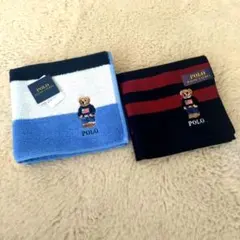 ポロラルフローレン　メンズ　ハンカチ＆タオルハンカチ　２枚セット