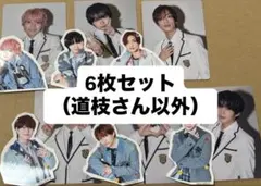 【なにわ男子】HARD WORK ファミクラ盤 特典トレカ&シール6枚セット