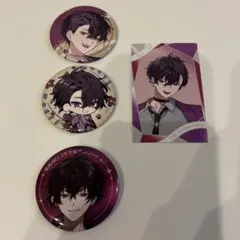 にじさんじ 佐伯イッテツ 缶バッジ トレーディングカード まとめ売り