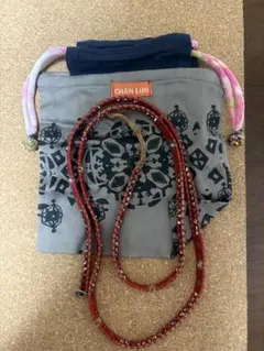 CHAN LUU レッド ビーズ ラップブレスレットのサムネイル