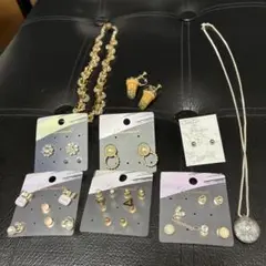 アクセサリーまとめ売り 未使用品あり ピアス ネックレス - メルカリ