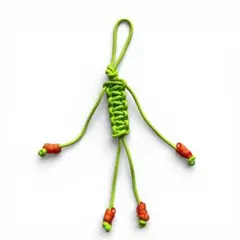 パラコード　バッグチャーム　ストラップ　キーホルダー　アクセサリー　蛍光